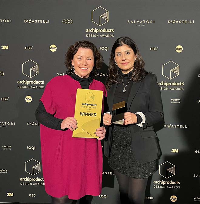 Zonnescherm Lux wint Archiproducts Design Award 2022