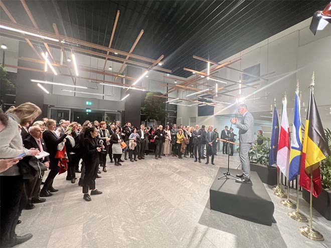 Eerste Brussels House geopend in Milaan