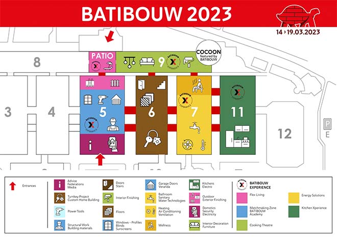 Beursplan Batibouw 2024
