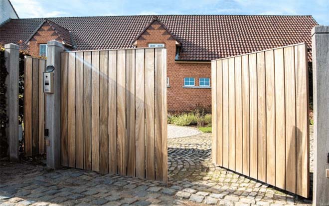 De 5 voordelen van een houten poort
