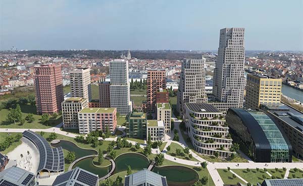 En van de grootste stadstransformaties van Belgi gaat laatste fase in