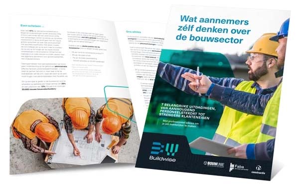 Buildwise lanceert gids 'Wat aannemers zélf denken over de bouwsector'