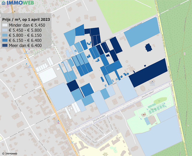 Een zicht op de drie duurste straten in Ukkel