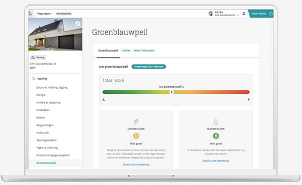 Vanaf nu in woningpas: ontdek hoe klimaatbestendig uw perceel is