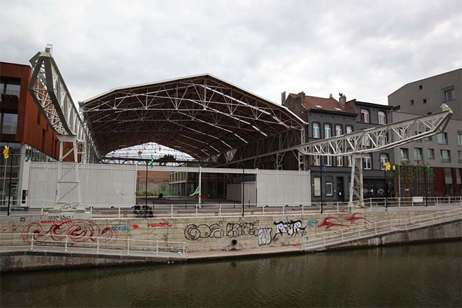 Voormalige Libelcohal in Molenbeek omgetoverd tot tijdelijke speelhal