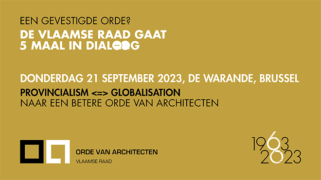 Een gevestigde Orde? De Vlaamse Raad gaat 5 maal in dialoog