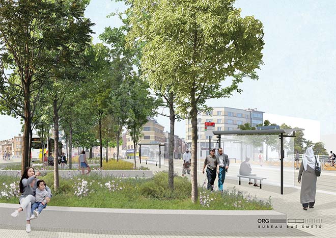 Stedenbouwkundige vergunning voor Vanderveldesquare