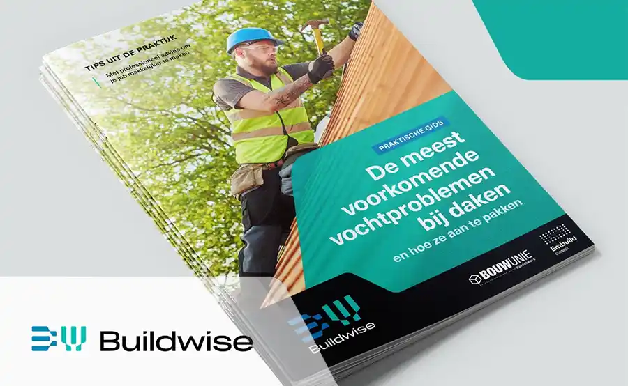 Buildwise pakt meest voorkomende vochtproblemen bij daken aan