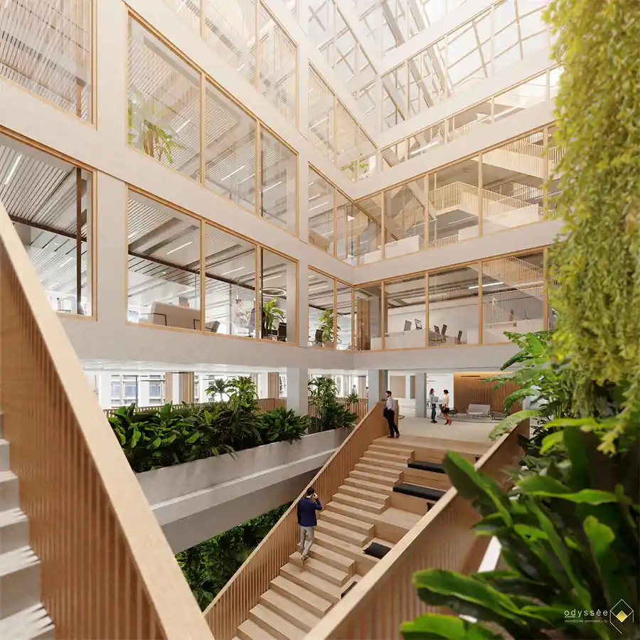 Groen licht voor klimaatvriendelijk kantoorgebouw .CORE in centrum Brussel