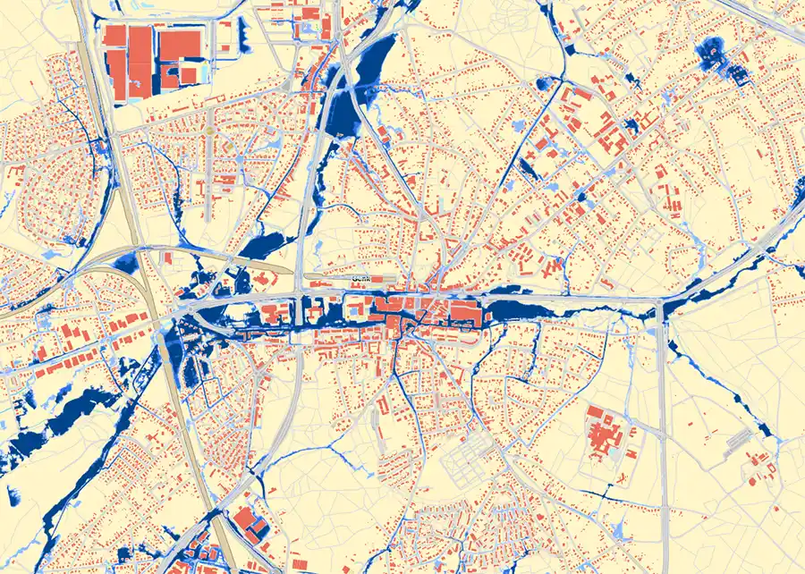 overstromingsgevoeligheid Genk