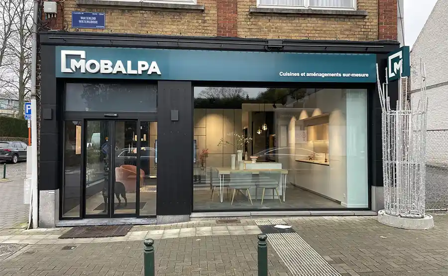 Nieuwe Mobalpa showroom in Ukkel