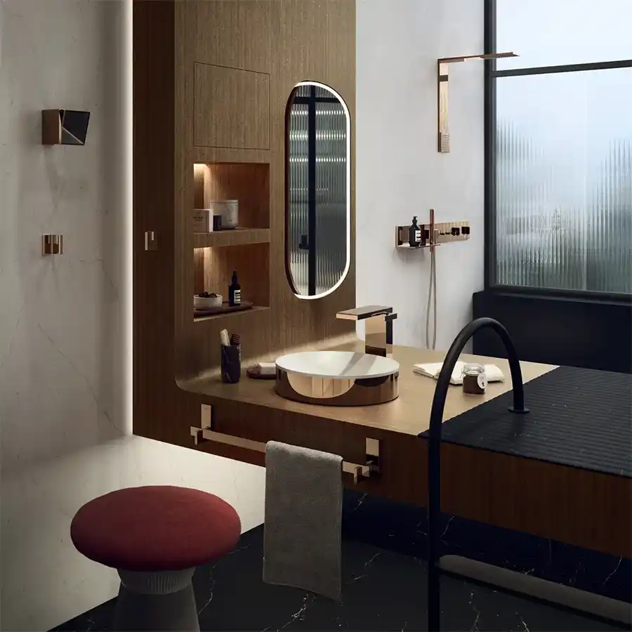 STG - Badkamertrends in 2024: perfecte imperfectie en kleurrijke badkamers