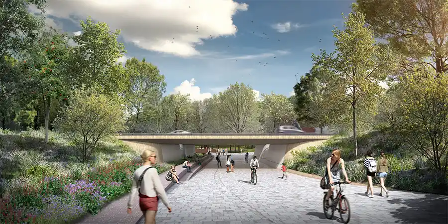 ZJA, BoschSlabbers en Boskalis bundelen krachten voor nieuwe stationsomgeving Brugge