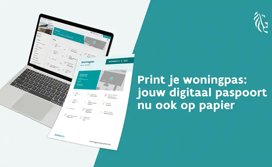 Woning verkopen, verhuren of renoveren. Vanaf nu kunt u de woningpas afdrukken