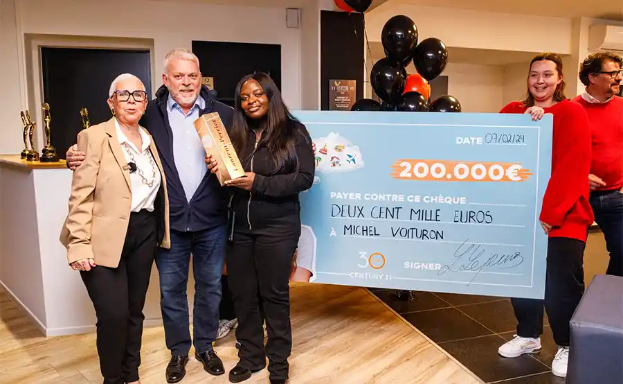 Belg wint 200.000 euro via Grote Vastgoedwedstrijd van Century 21