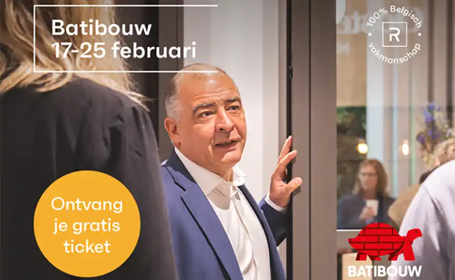 Gratis naar Batibouw met Reynaers Aluminium