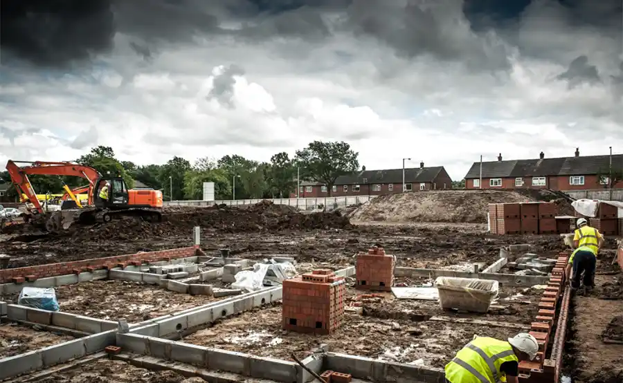 Mogelijke gevaren op bouwplaatsen