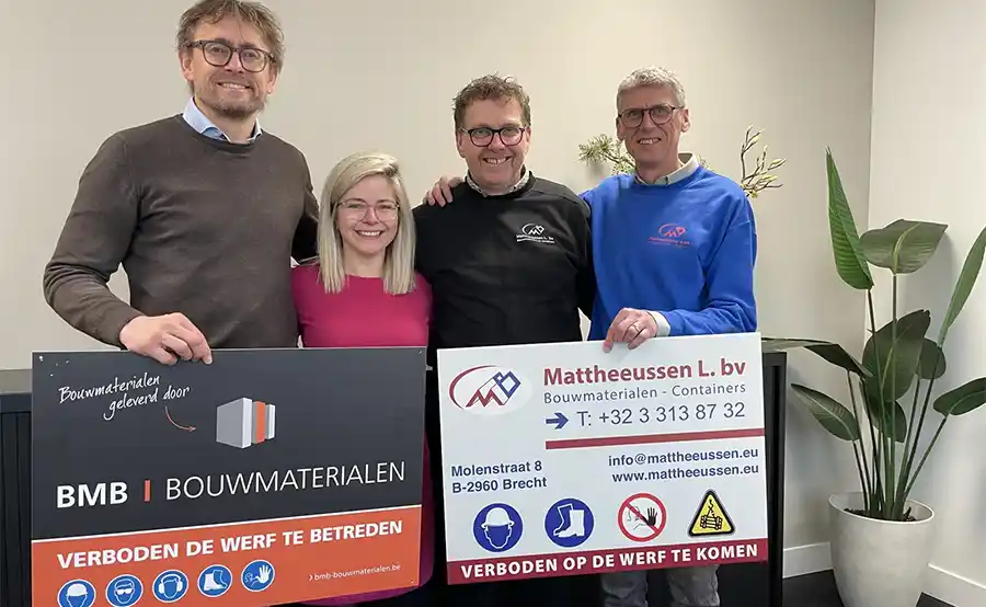 Mattheeussen uit Brecht draagt activiteiten over aan BMB Bouwmaterialen