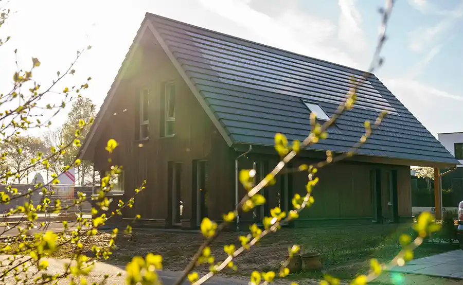 Hernieuwbare energie en een strakke uitstraling gaan hand in hand