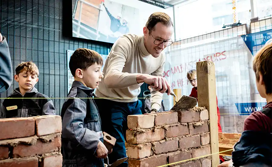 In beeld: Van kinderdroom tot bouwcarrière