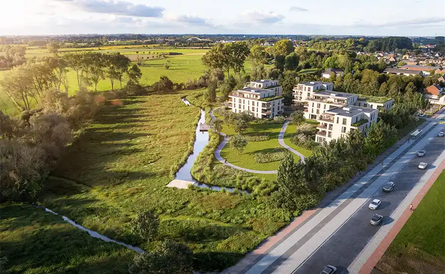 Groene woonwijk Ode Leie komt in de plaats van Geko Woonwereld in Zulte