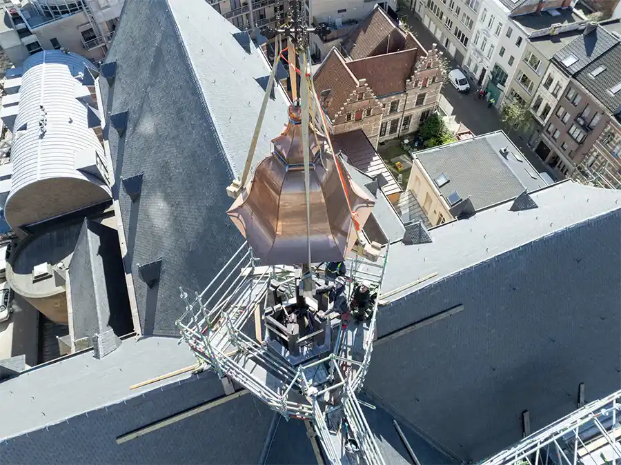 Restauratie Sint-Andrieskerk Antwerpen na 2,5 jaar voltooid