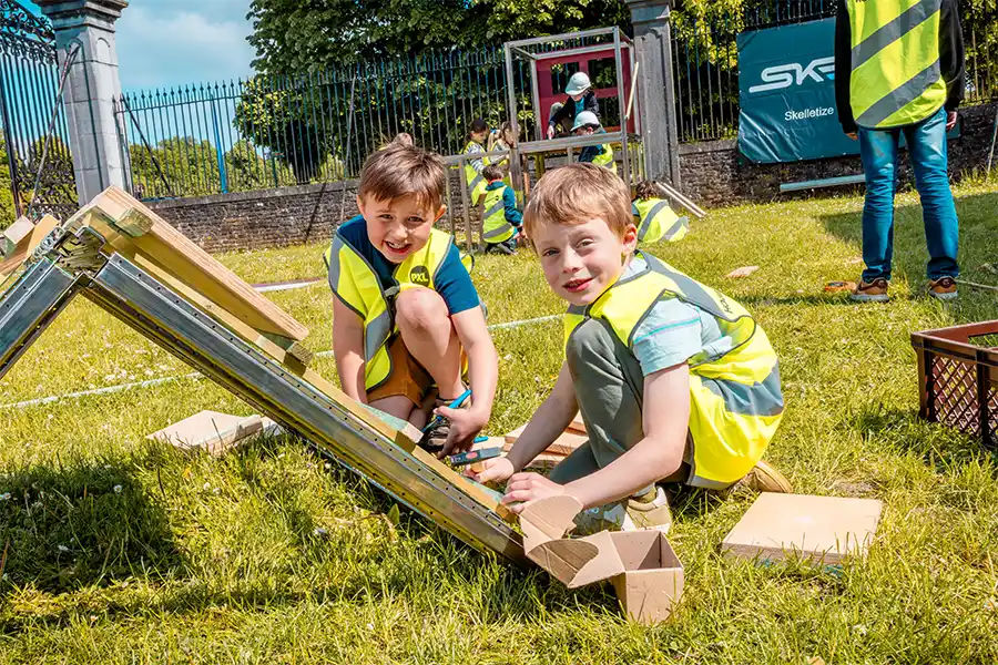 Kinderen inspireren bouwsector tot circulair hergebruik