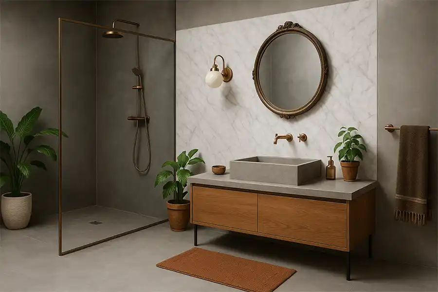 Betonlook badkamer: Is dit ook iets voor jou?