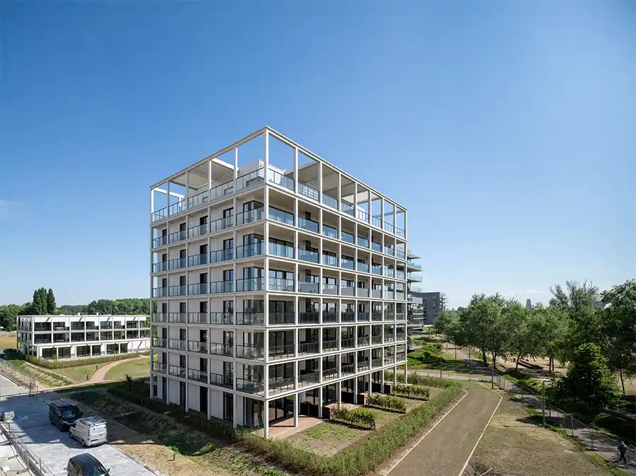 Binst Architects realiseert iconisch woonproject AZUR aan het Galgenweel