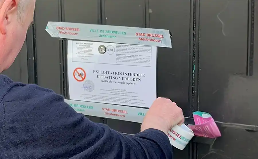Brussel verzegelt pand met 7 illegale toeristische verblijven