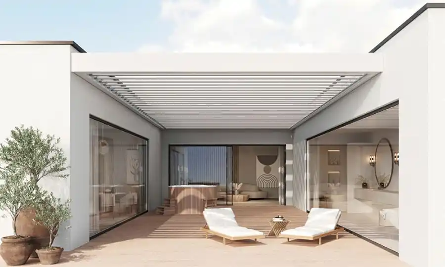 Ken je de voordelen van een aluminium pergola? Aliplast