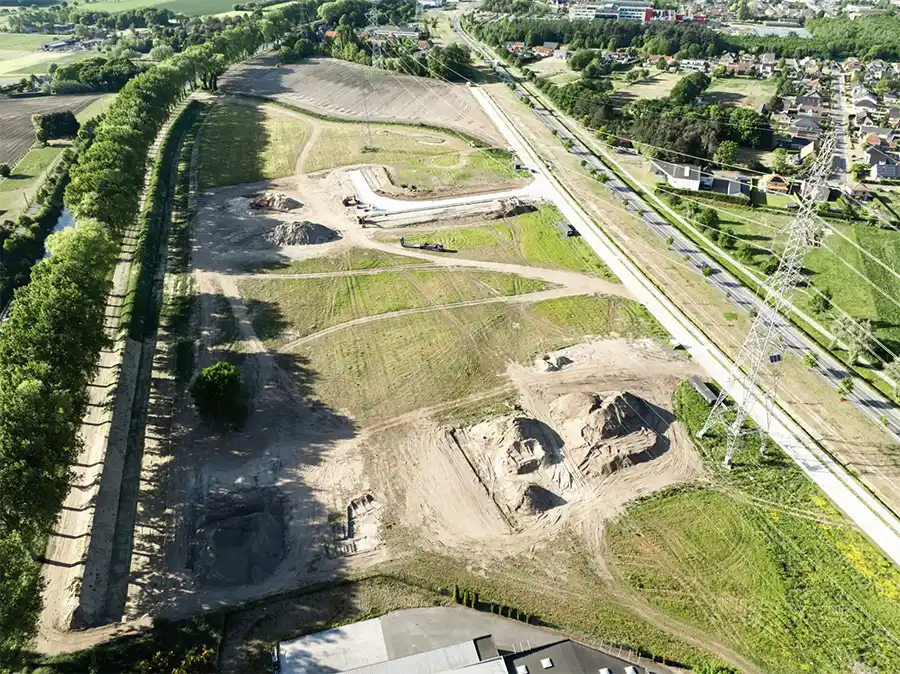 Global Estate Group opent nieuwe trage weg als startschot van uitbreiding Eeklose industriezone