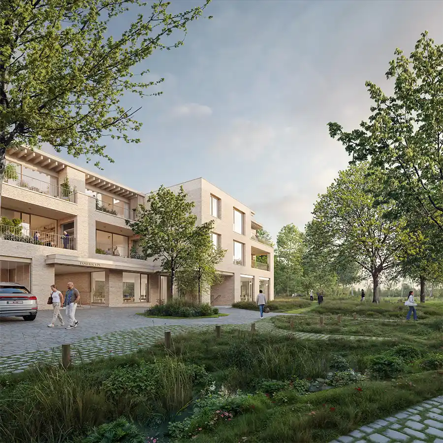 Duurzaam woonproject 'Het Porfier' brengt nieuw leven op historische site in Sint-Amandsberg