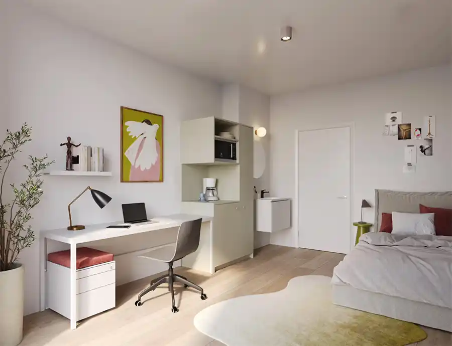 Voormalig hotel wordt nieuw studentengebouw in hartje Gent