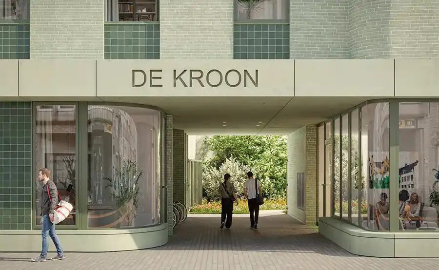 Gentse Buurtsupermarkt maakt ruimte voor moderne studentenresidentie