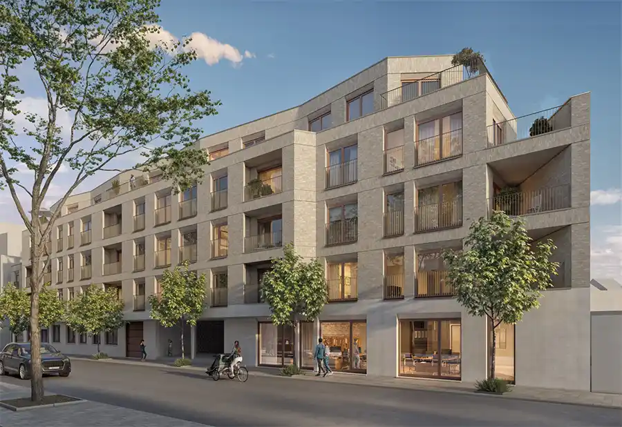 Voormalige kantoorsite Damiaanactie krijgt nieuwe bestemming met gloednieuw woonproject
