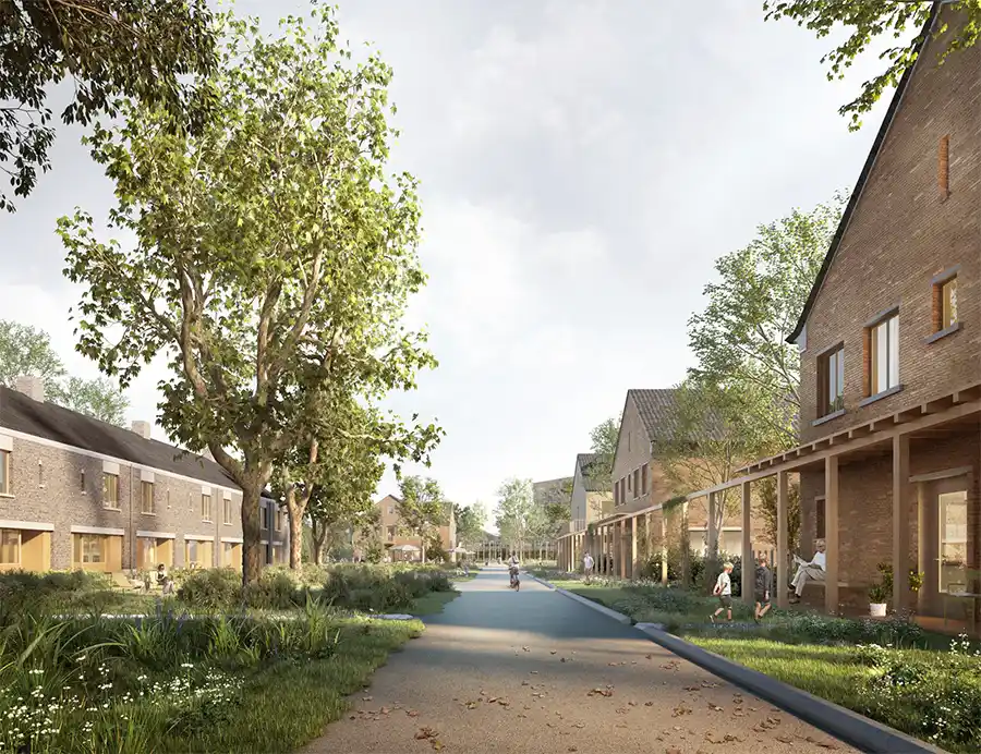 Nieuwe stadswijk Kwartier 51 geeft Damme extra woonruimte en toekomstvisie