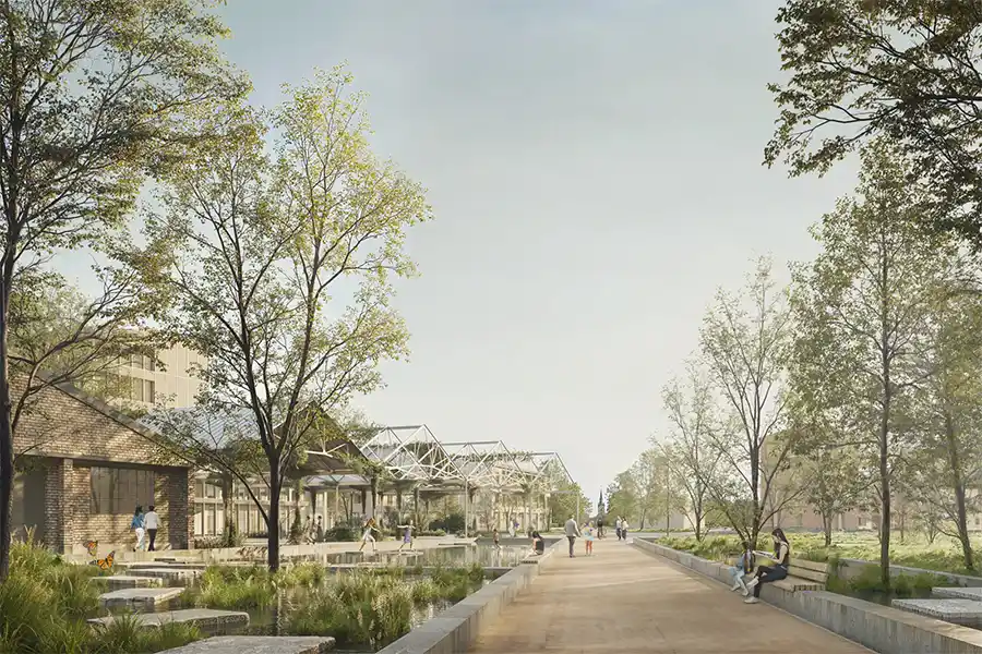 Nieuwe stadswijk Kwartier 51 geeft Damme extra woonruimte en toekomstvisie