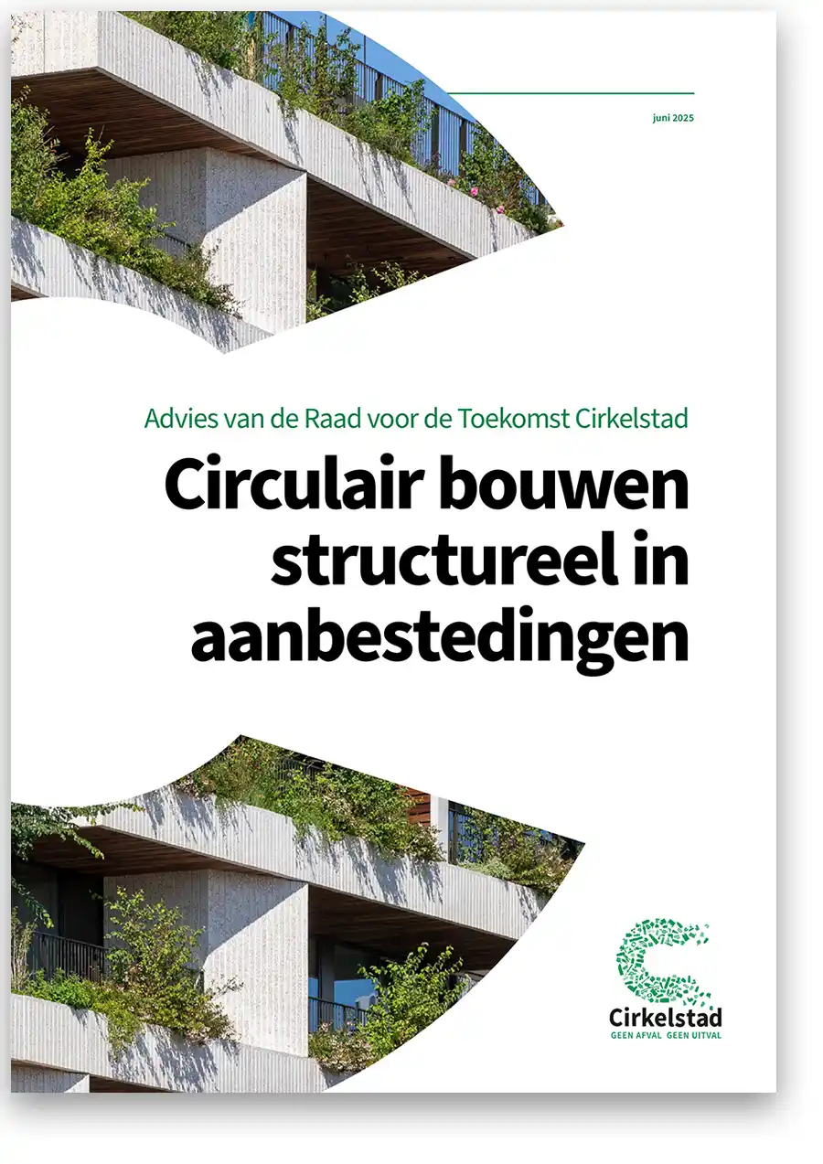 Raad voor de Toekomst Cirkelstad komt met advies over circulair aanbesteden
