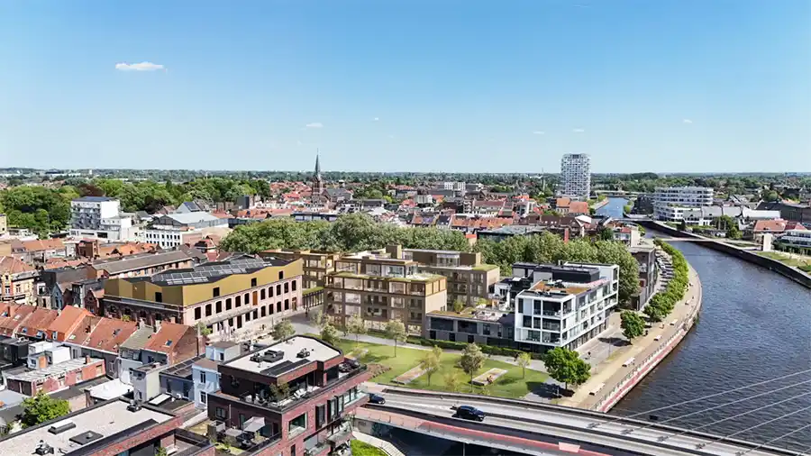 Site Texture Museum krijgt finaal vorm met nieuw woonproject en heraanleg plein