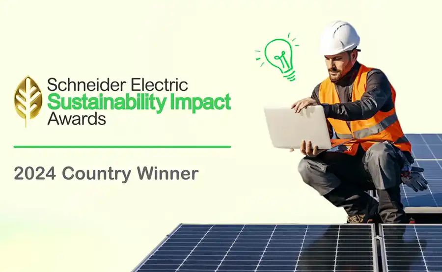 Cebeo wint Europese Sustainability Impact Award van Schneider Electric