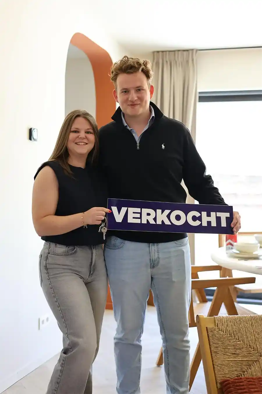Seppe en Axelle kopen alsnog hun Huis Gemaakt-woning in Nieuwpoort