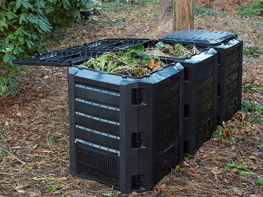 Nature compostsilo's