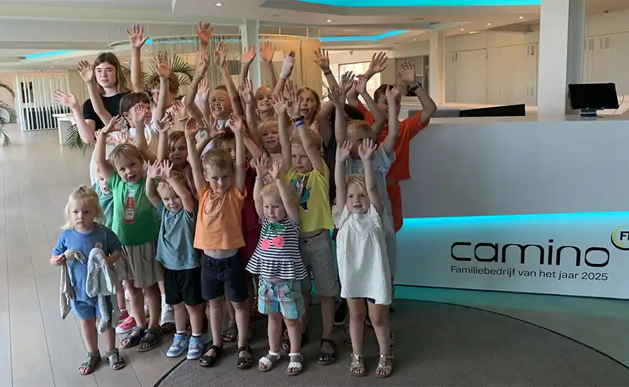 Kinderen welkom op zomerkamp bij bouwbedrijf Camino