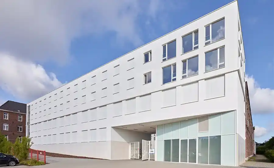 Nieuwe schoolvleugel College Melle met duurzame Renson-technieken