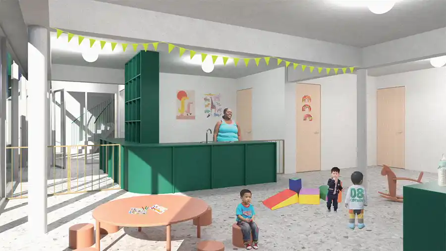 Nieuw kinderdagverbljf en betaalbare woningen in Sint-Gillis