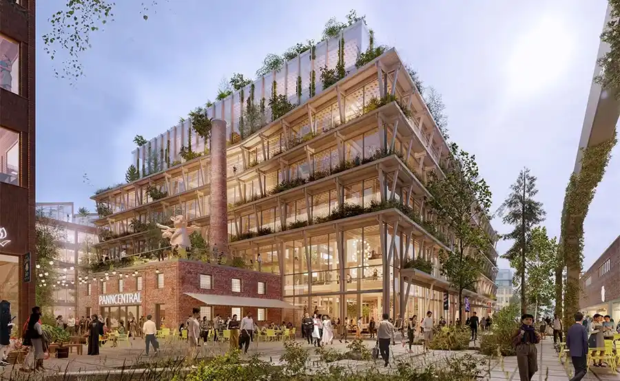 Stockholm Wood City: grootste houtbouwproject wereldwijd gestart