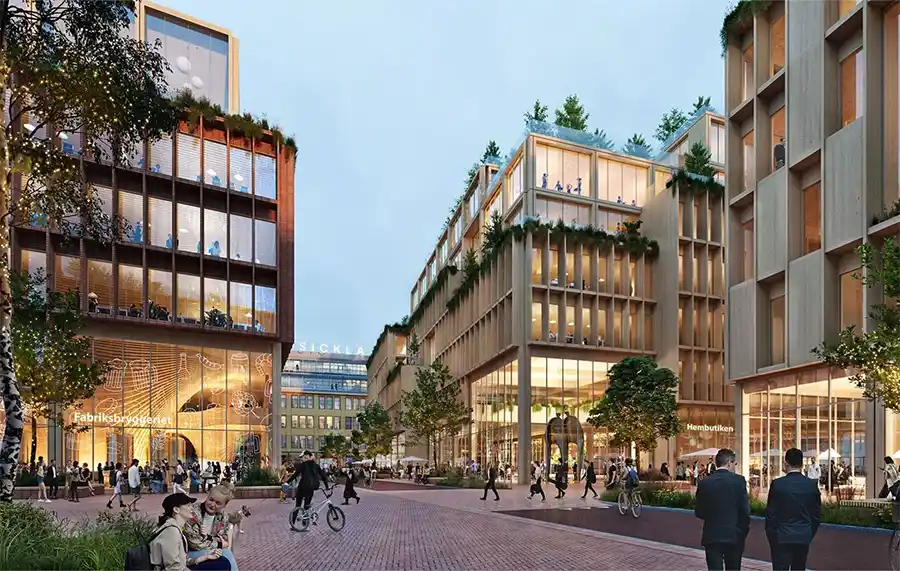Stockholm Wood City