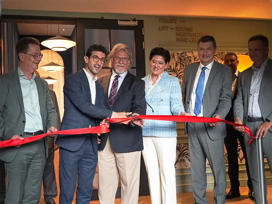 opening van het Leuvense viersterrenhotel Martin's Klooster