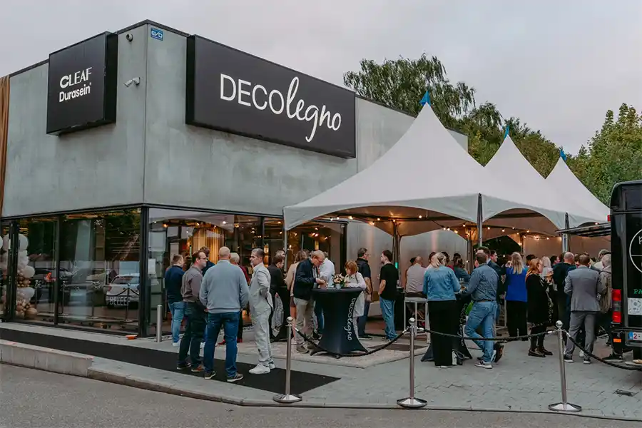 Nieuwe showroom van DecoLegno geopend in Kampenhout